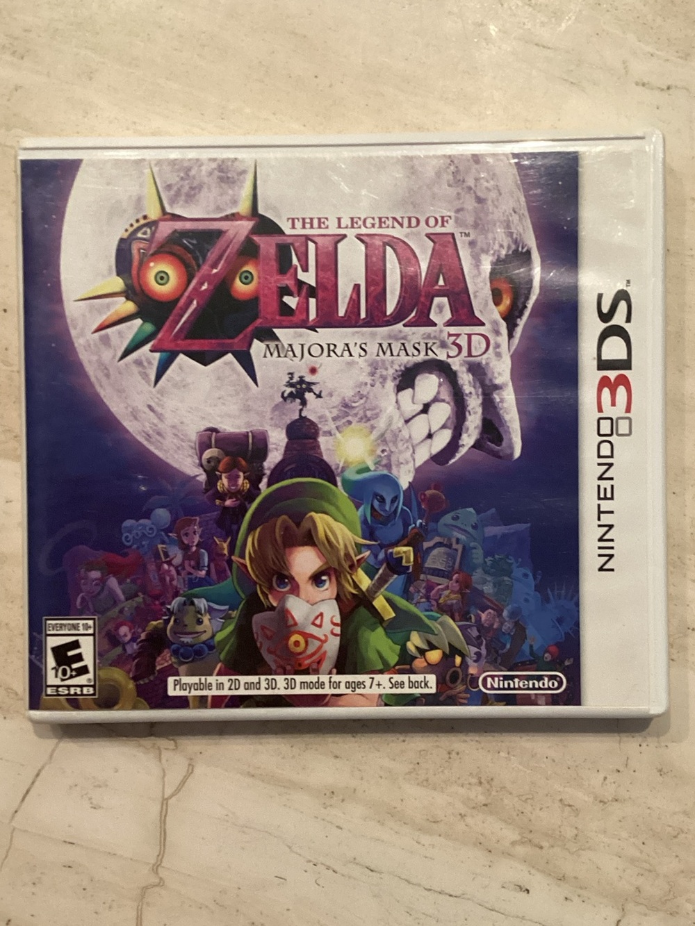 Zelda Majora's Mask 3D Nintendo 3DS Game CIB Authentic Tested Working US Version